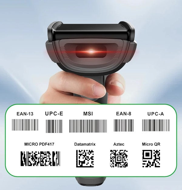 Barcode Scanner met Slim Laadstation