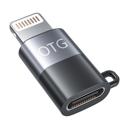 Staza iPhone OTG Adapter – Lightning naar USB-C Zwart