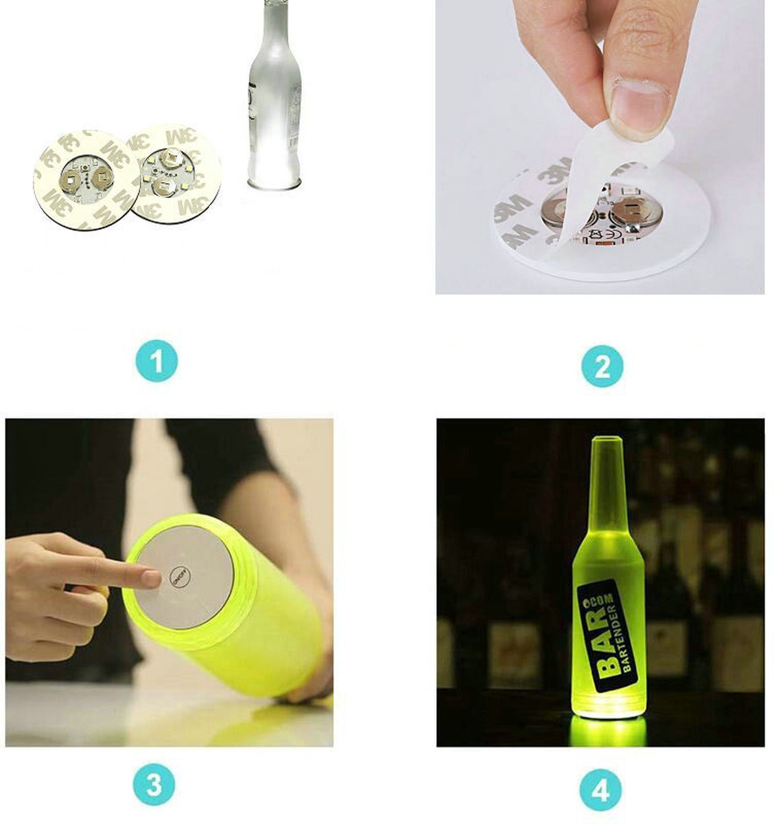 LED Onderzetter