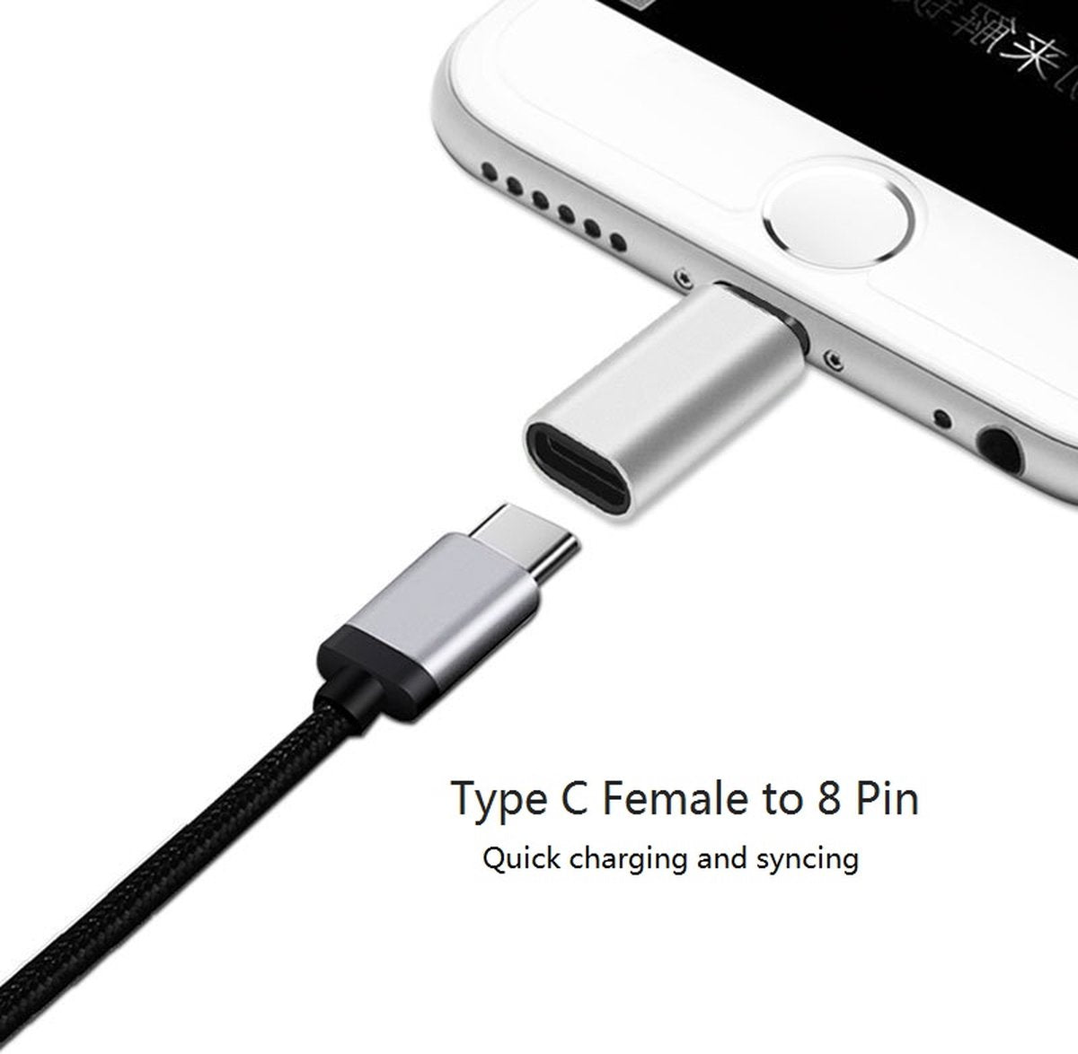 Lightning naar USB-C Adapter