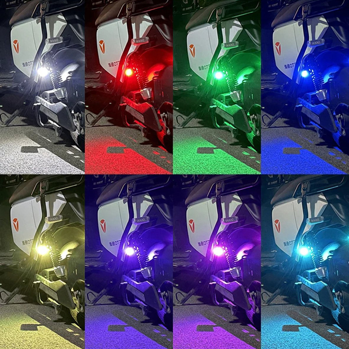 LED Noodverlichting 2-Pack RGB – 8 Kleuren & 10 Modi