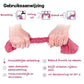 Set van 3 Verkoelende Sporthanddoeken Microvezel Rood