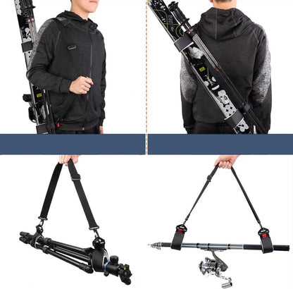 Staza Skidrager Draagband Ski’s & Stokken Verstelbaar