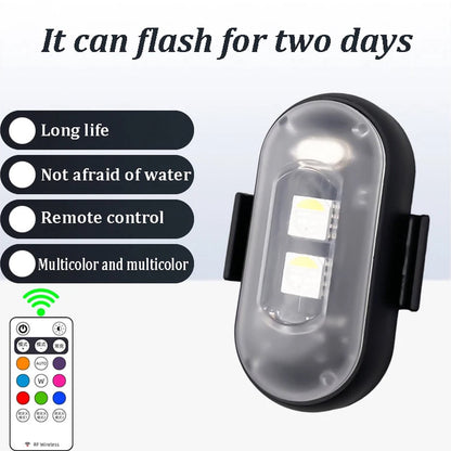 LED Noodverlichting 2-Pack RGB – 8 Kleuren & 10 Modi