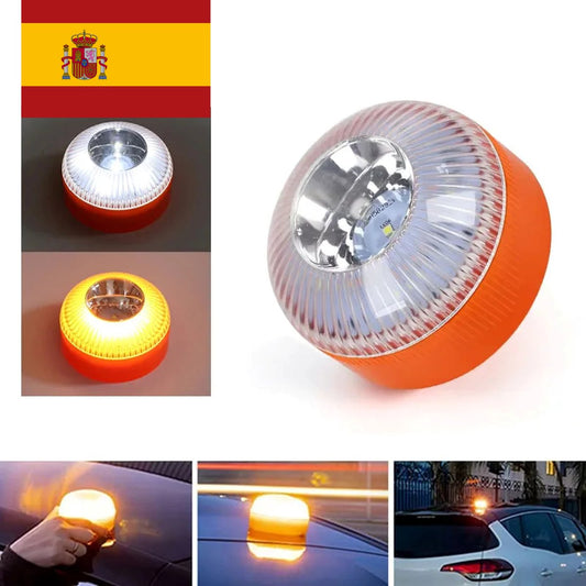 V16 Noodlamp USB Oplaadbaar met Magneet – Oranje