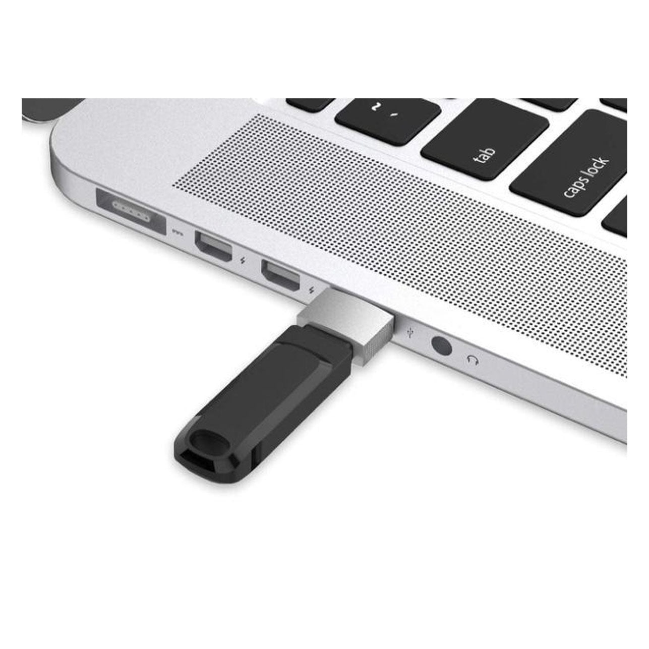 USB-C naar USB Adapter 2-Pack – USB 3.1 Converter Grijs