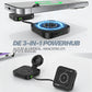 3-in-1 Draadloze Oplader MagSafe 22,5W Opvouwbaar