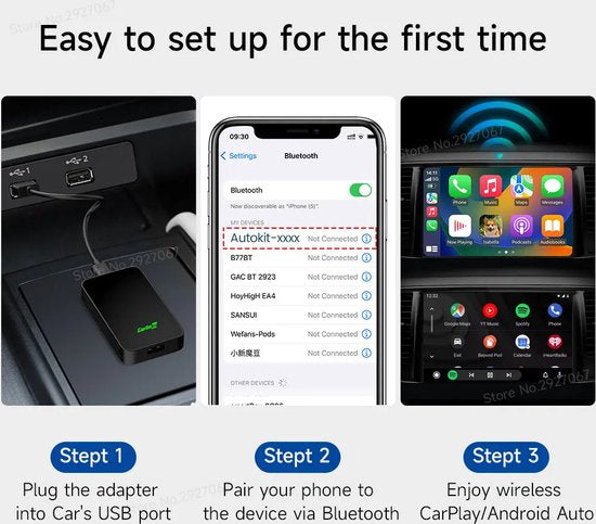 Carlinkit 5.0 - Draadloze CarPlay
