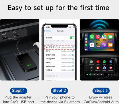 Carlinkit 5.0 - Draadloze CarPlay