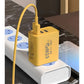 65W USB-C Oplader – 3 Poorten & Snelladen Geel