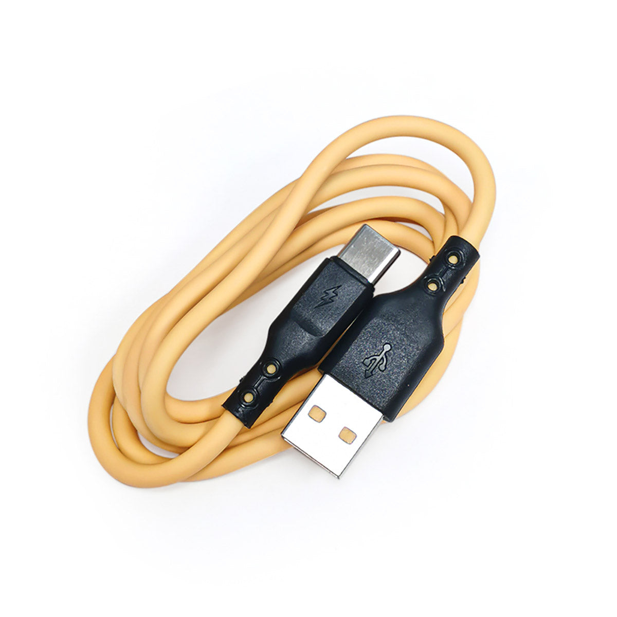 65W USB-C Oplader – 3 Poorten & Snelladen Geel