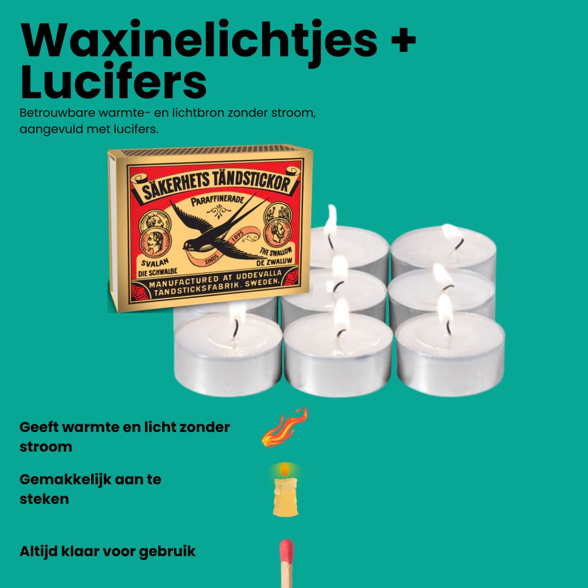 72U Noodpakket met Noodradio, EHBO & Waterfilter
