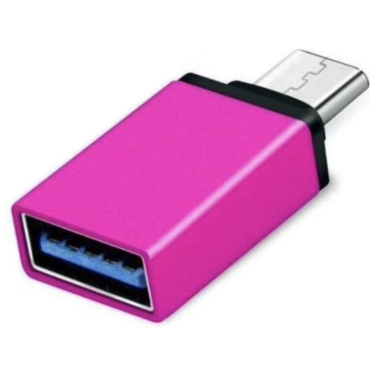 USB-C naar USB 3.0 Adapter Roze – Snelle Dataoverdracht