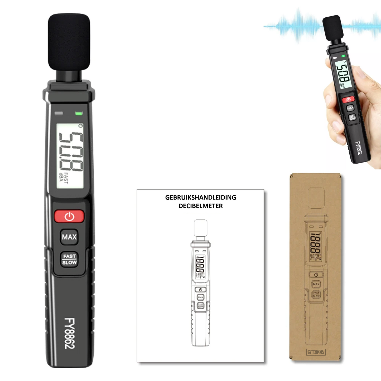 Digitale Decibelmeter