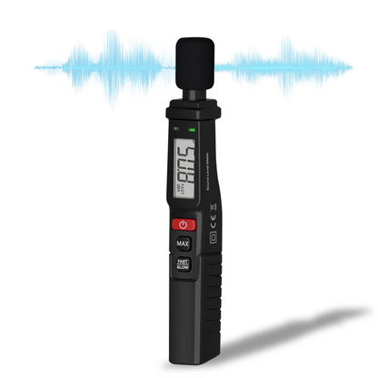 Digitale Decibelmeter – productfoto