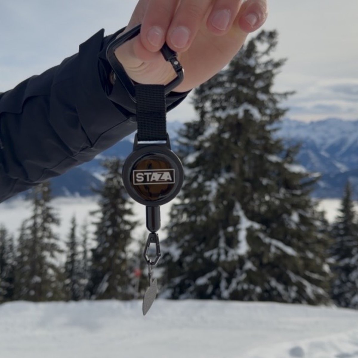 Anti-Diefstal Telefoonkoord Wintersport met Stalen Kabel
