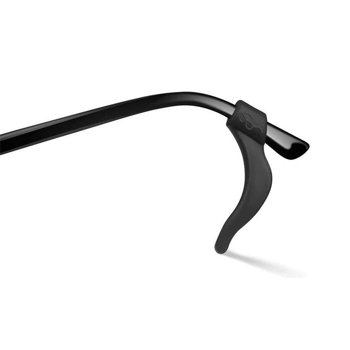 Anti-Slip Brilhaakjes Zwart – Siliconen Sport Clips