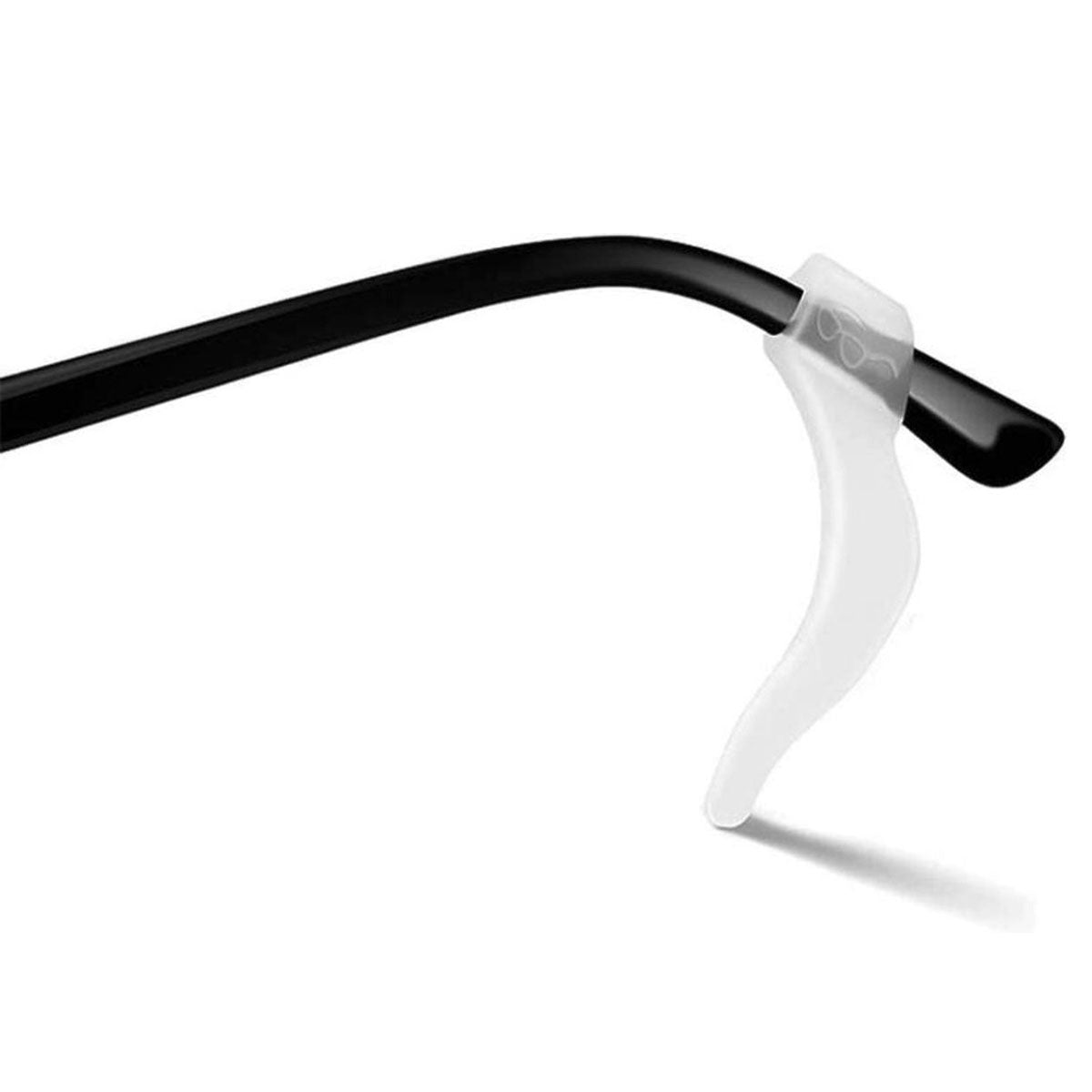 Anti-Slip Brilhaakjes Zwart – Siliconen Sport Clips