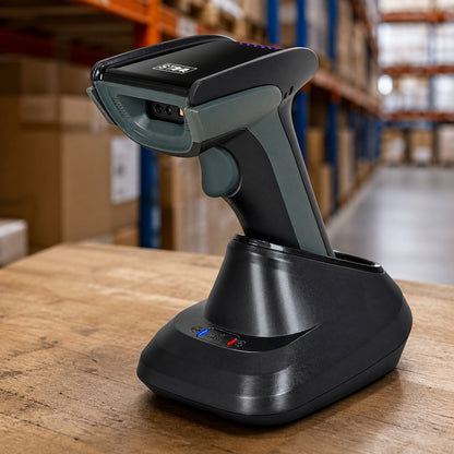 Bluetooth Barcode Scanner met Laadstation – 1D & 2D