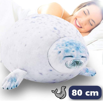 Bob de Zeehond XXL 80 cm – Knuffel & Body Pillow