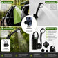 Camping Douche met Accu & LED Display – Oplaadbaar