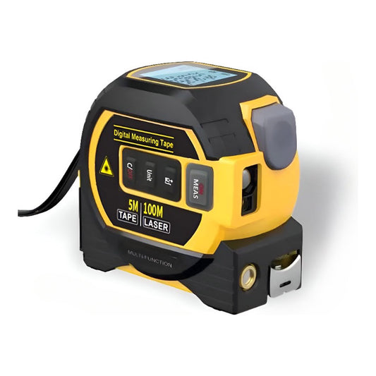 Digitale Laser Rolmaat 40M met 5M Meetlint 3-in-1