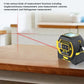 Digitale Laser Rolmaat 40M met 5M Meetlint 3-in-1