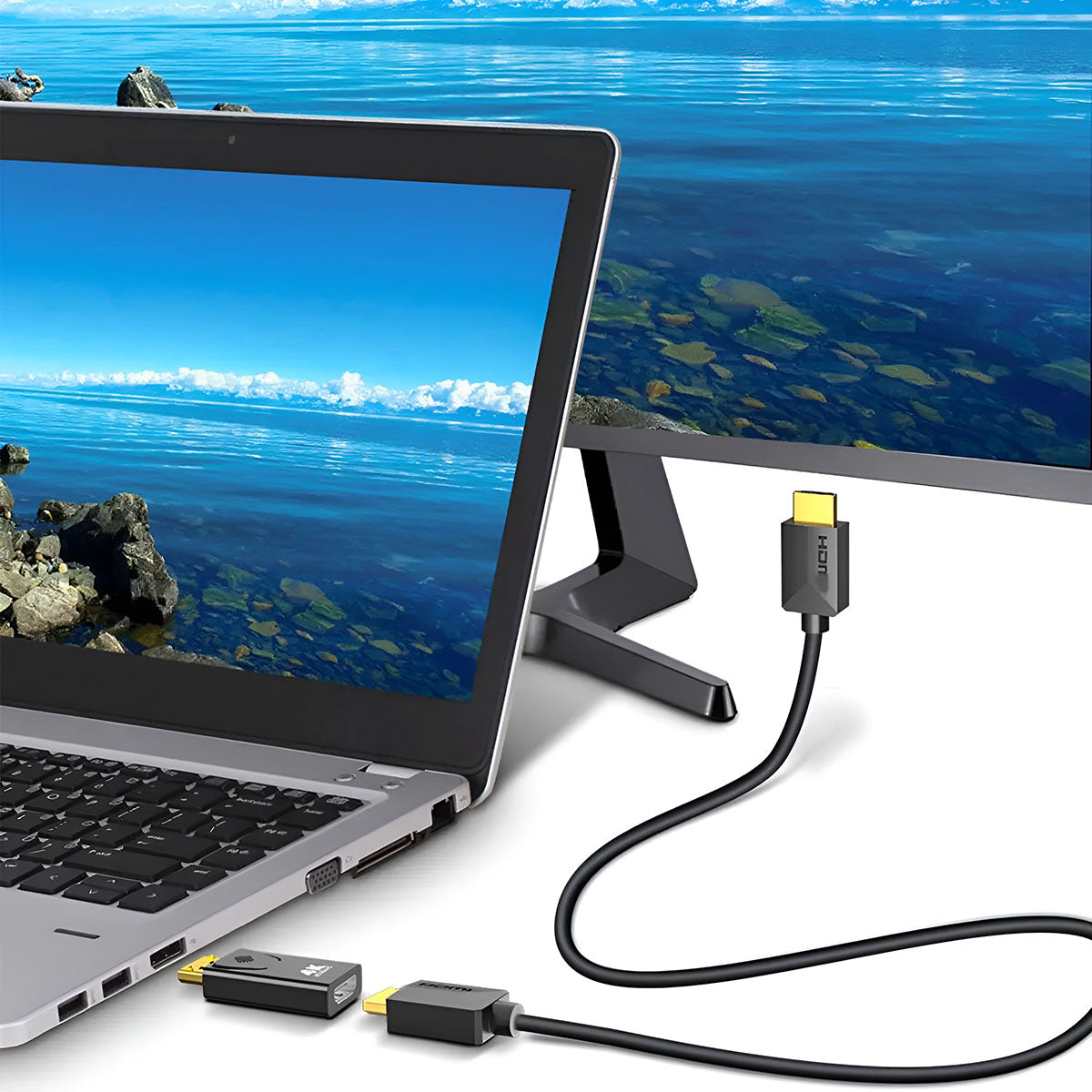 DisplayPort naar HDMI Adapter 4K – DP naar HDMI Converter