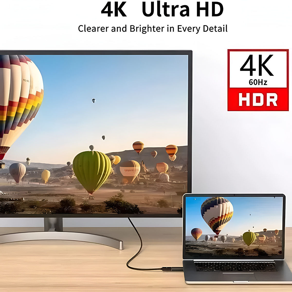 DisplayPort naar HDMI Adapter 4K – DP naar HDMI Converter