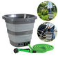 Draagbare Lagedrukreiniger - Emmer, Accu, Pomp - 15L - Draagbare Douche