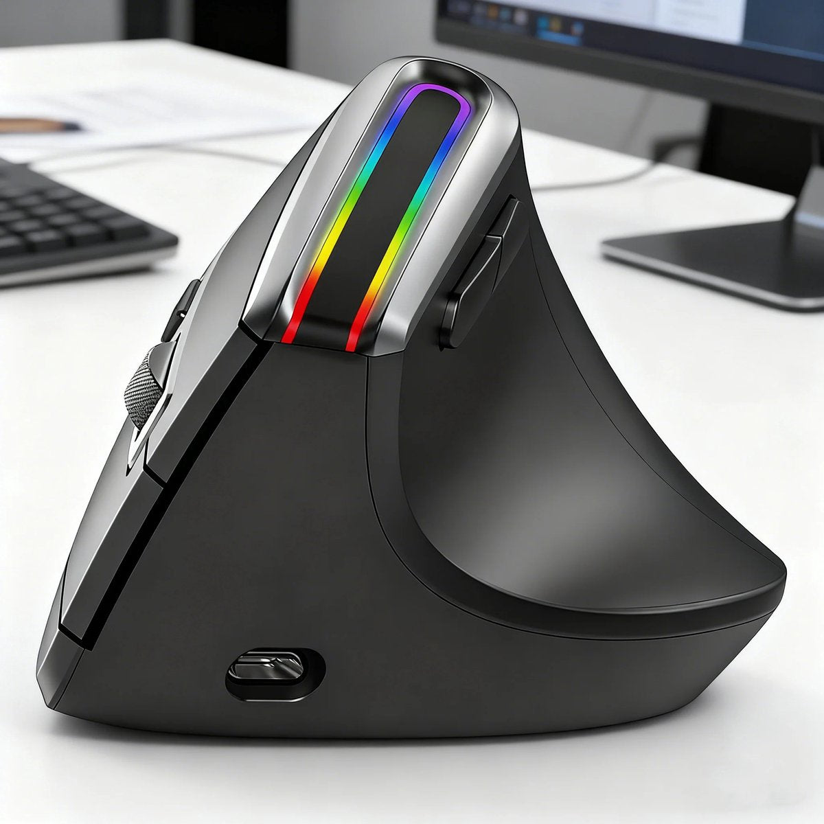 Ergonomische Verticale Draadloze Muis Bluetooth USB-C