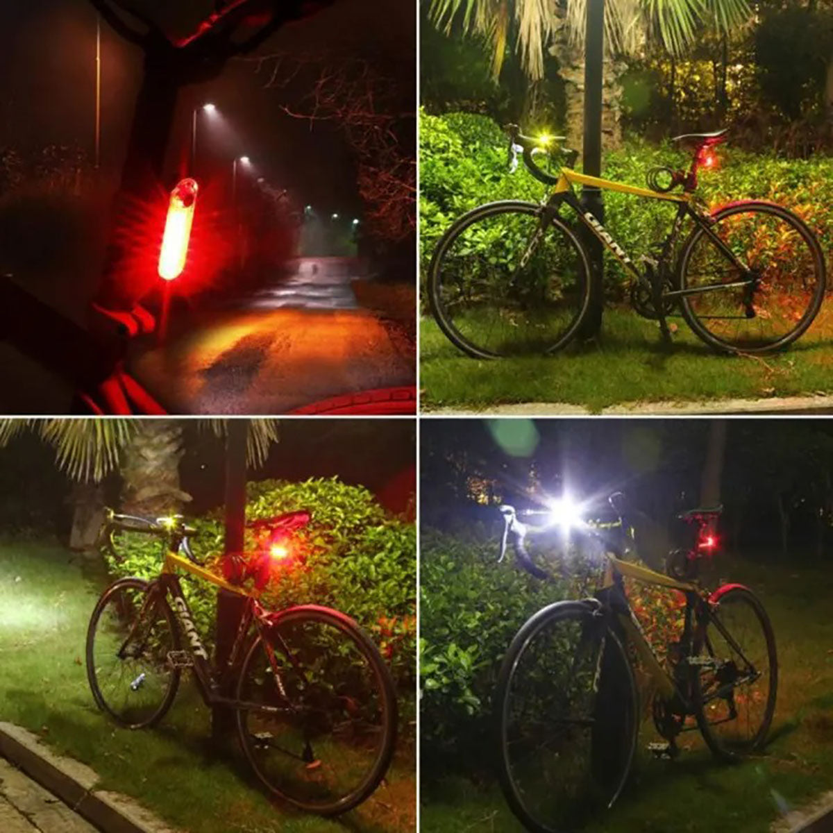LED Beenverlichting Fiets USB Oplaadbaar Wit
