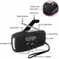 Noodradio Solar met Powerbank & SOS Zaklamp 2000mAh