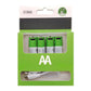 Oplaadbare AA Li-ion Batterijen 1.5V USB-C – 4 Stuks
