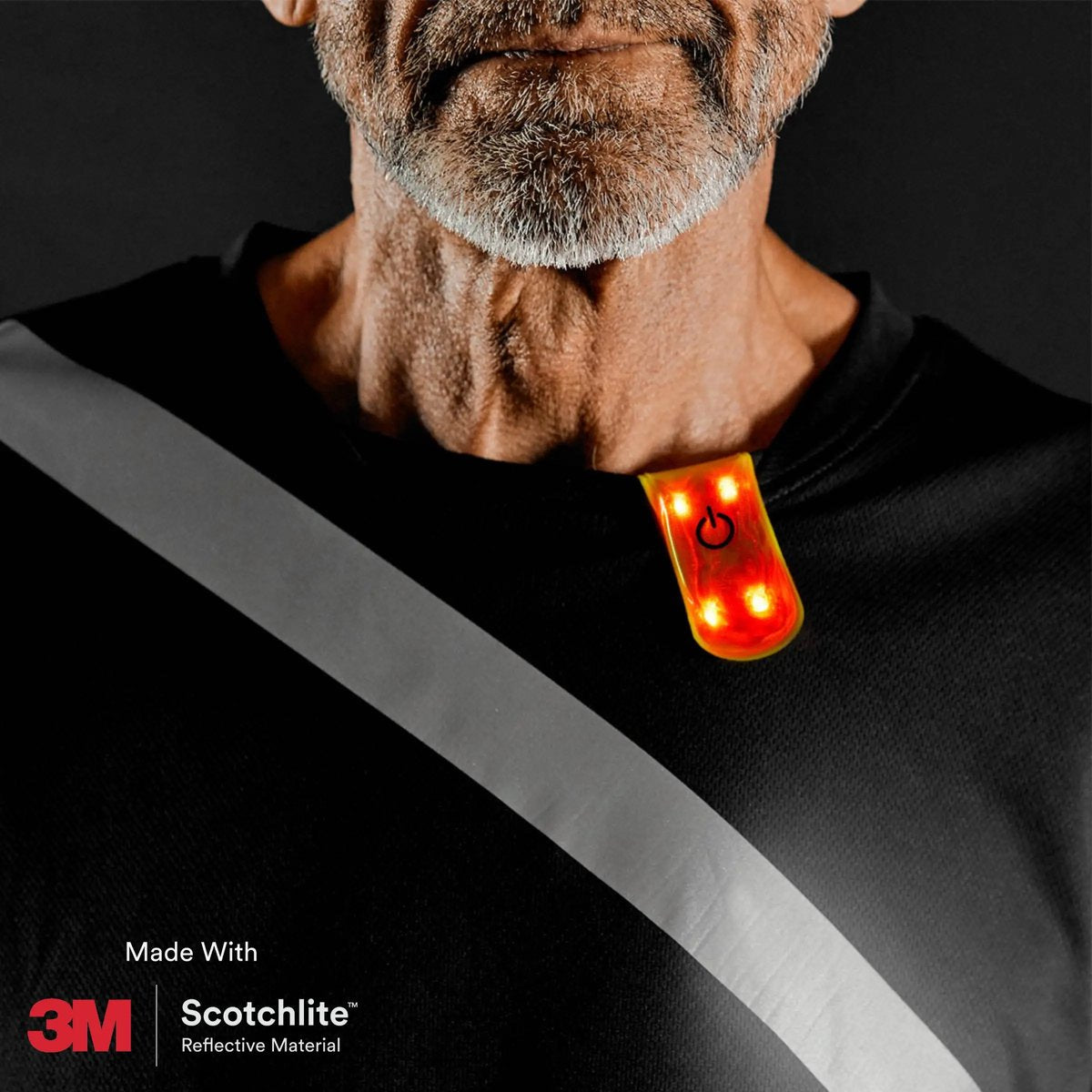 Salzmann LED Veiligheidsclip Reflecterend met Magneet