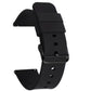 Siliconen Horlogeband 14MM Zwart – Universeel Bandje