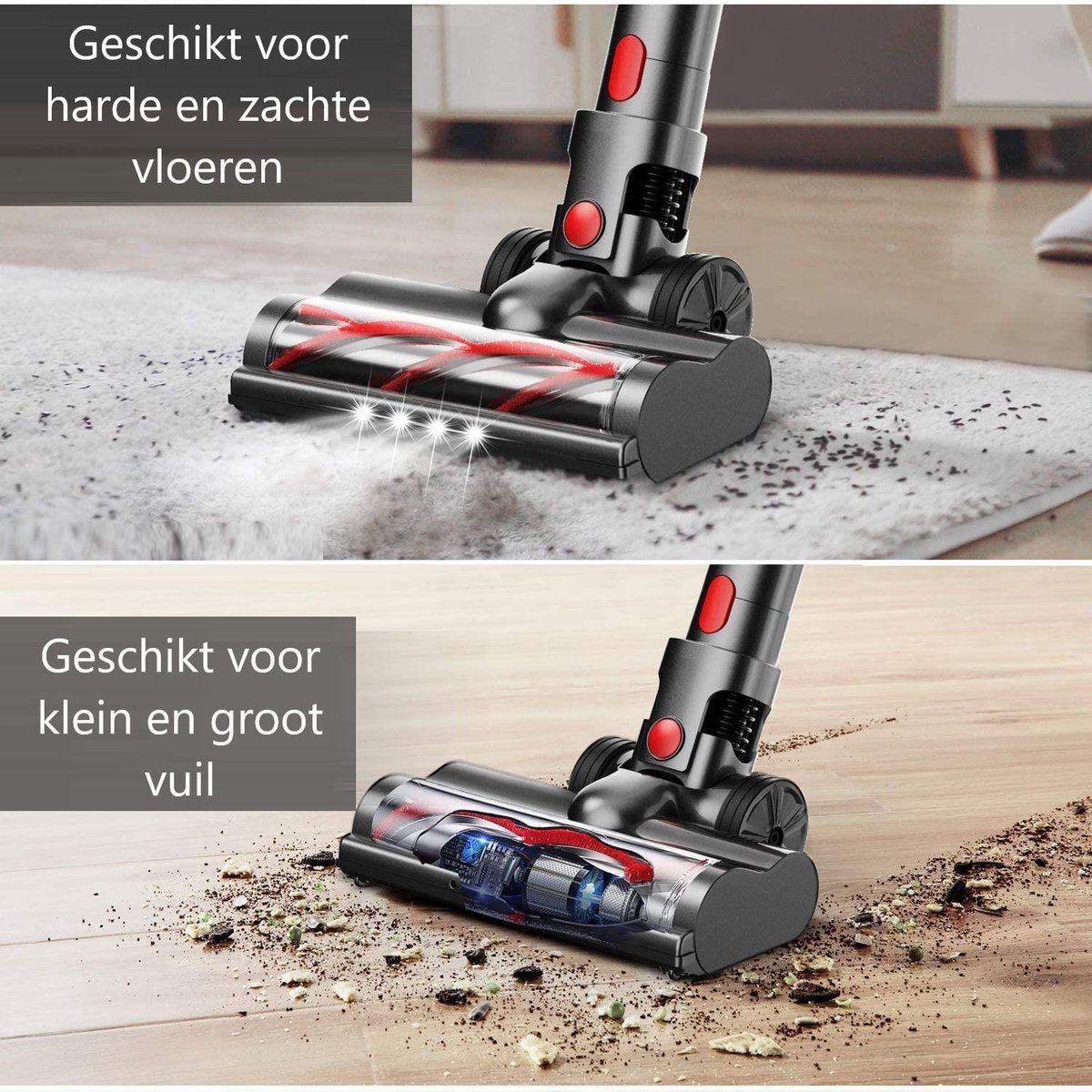 Staza Cordless Stick Vacuum 200W – Bagless & Handheld