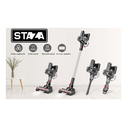Staza Cordless Stick Vacuum 200W – Bagless & Handheld