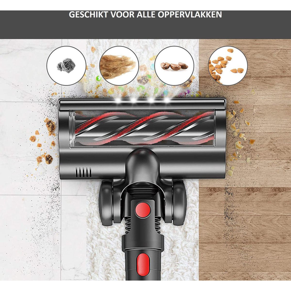 Staza Cordless Stick Vacuum 200W – Bagless & Handheld