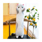 Staza Kat Knuffel 50 cm – Kawaii Poes Kussen Grijs