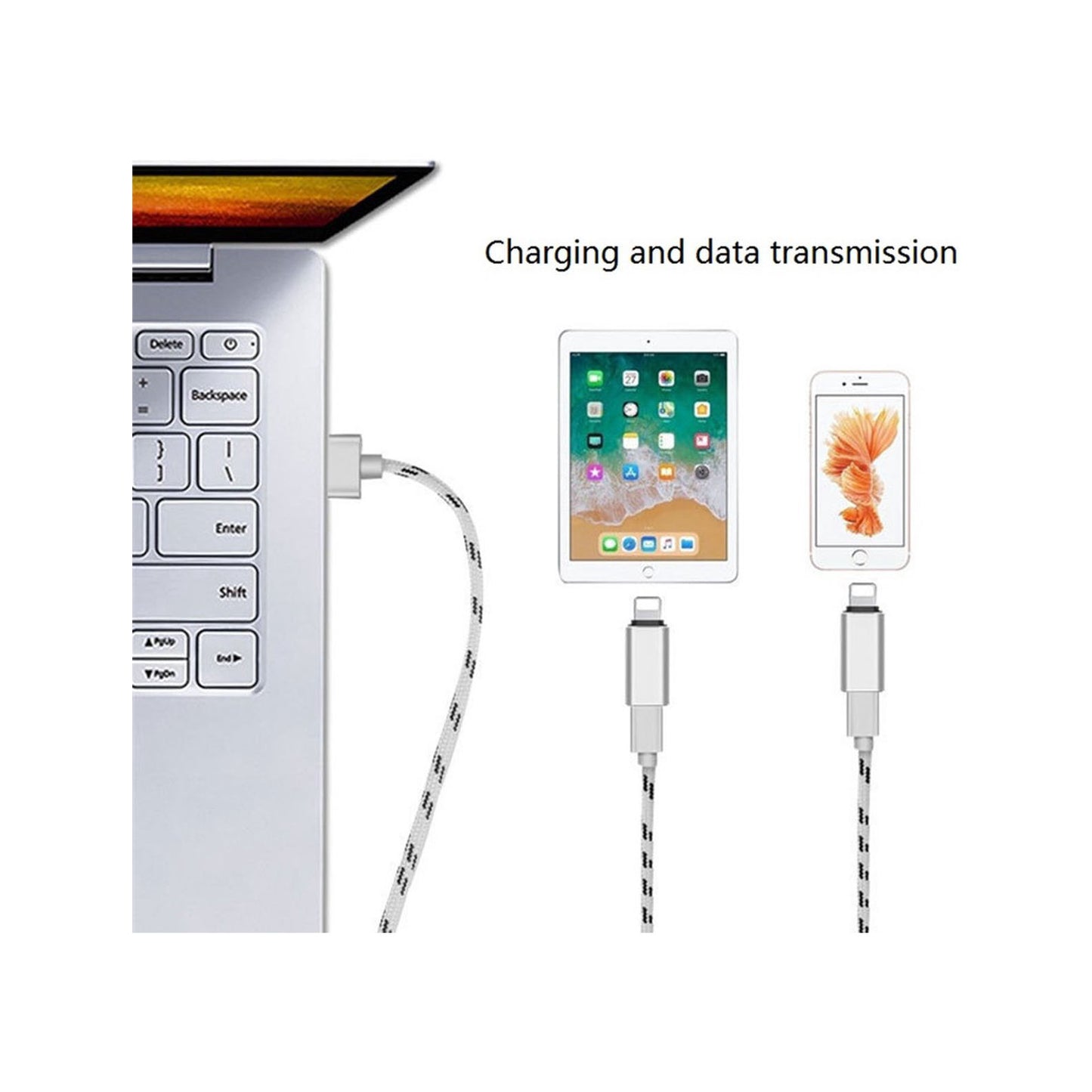 Staza Lightning naar USB-C Adapter 2-Pack – Zwart