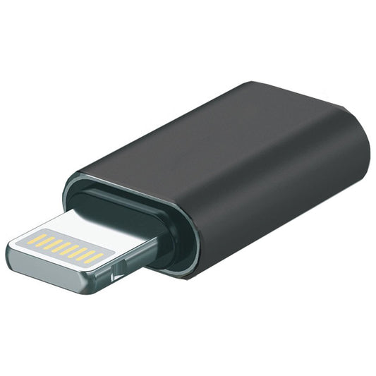 Staza Lightning naar USB-C Adapter – Snelladen Zwart