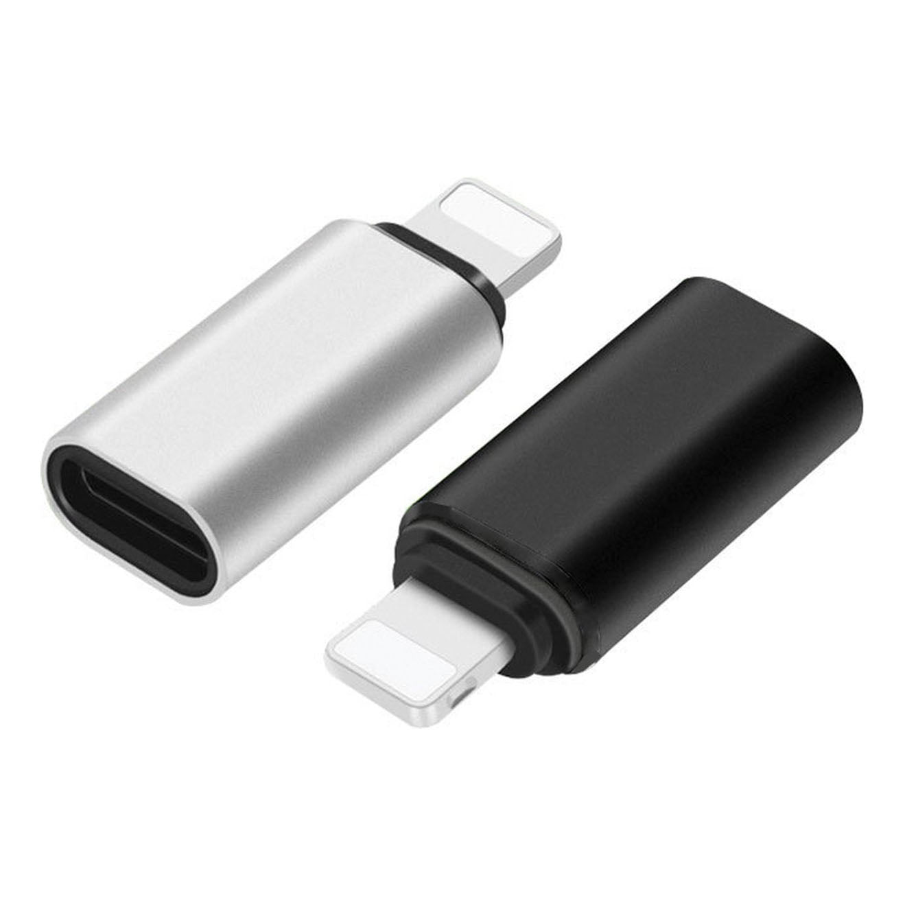 Staza Lightning naar USB-C Adapter – Snelladen Zwart