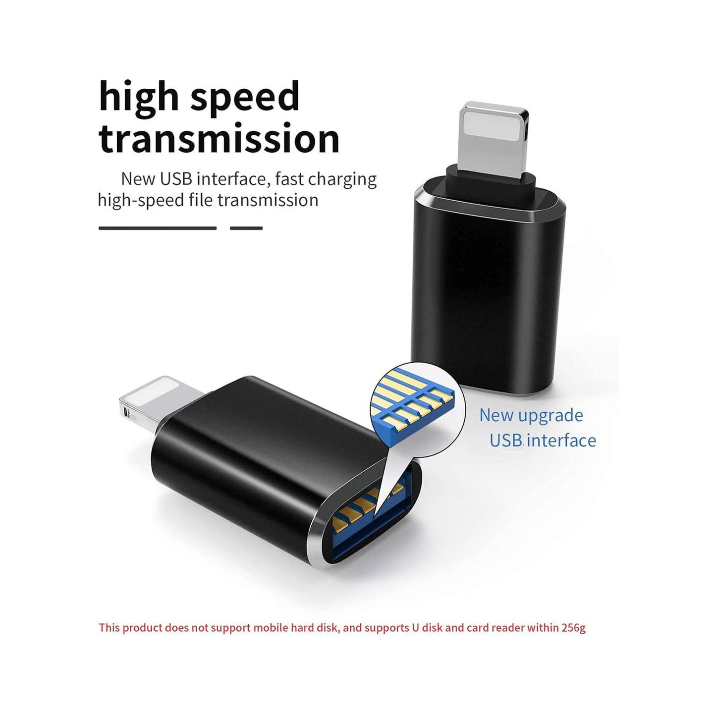 Staza Lightning naar USB 3.0 OTG Adapter 2-Pack