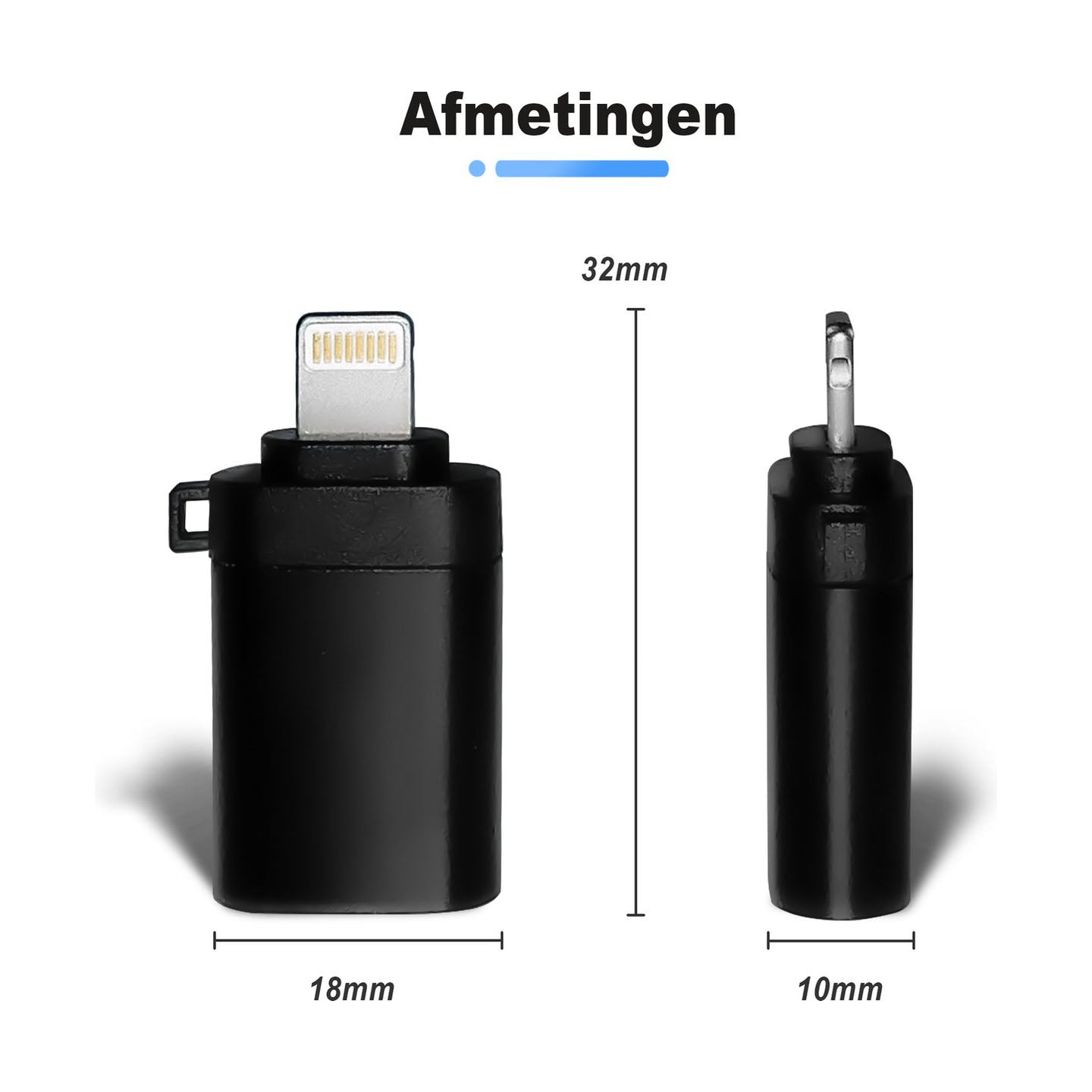 Staza Lightning to USB 3.0 OTG Adapter for iPhone