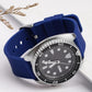 Staza Siliconen Horlogeband 24MM – Zwart Universeel