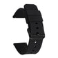 Staza Siliconen Horlogeband 24MM – Zwart Universeel