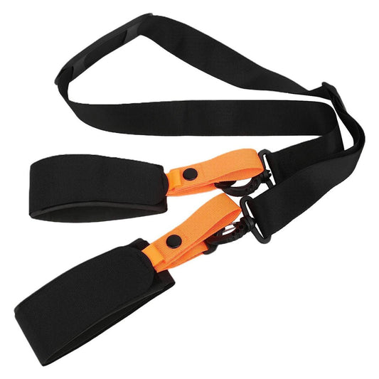 Staza Skidrager Oranje – Draagband voor Ski’s & Stokken
