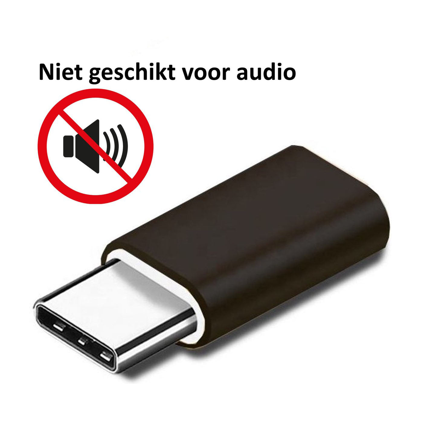 Staza USB-C naar Lightning Adapter 2-Pack – Zwart