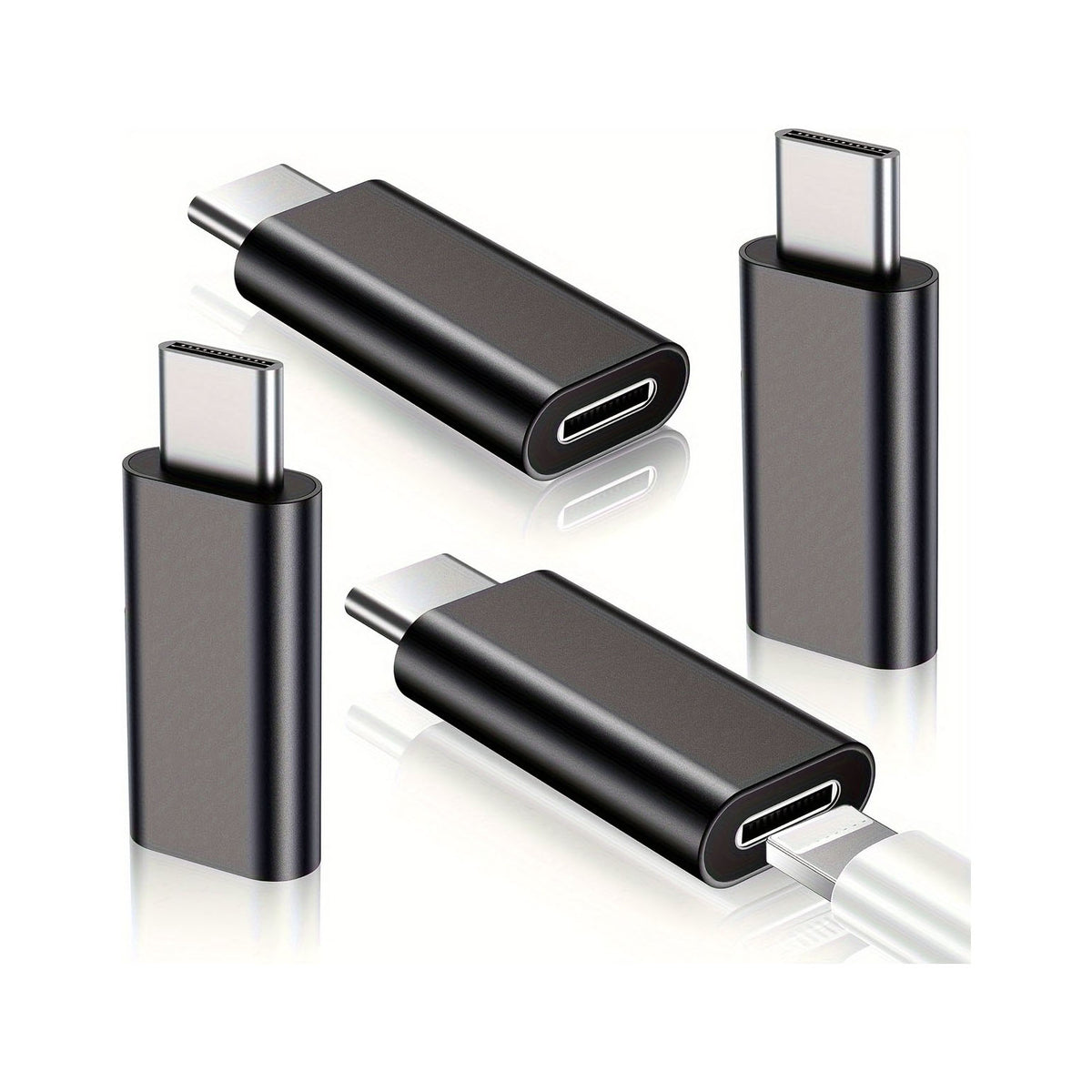Staza USB-C naar Lightning Adapter – Compact Zwart